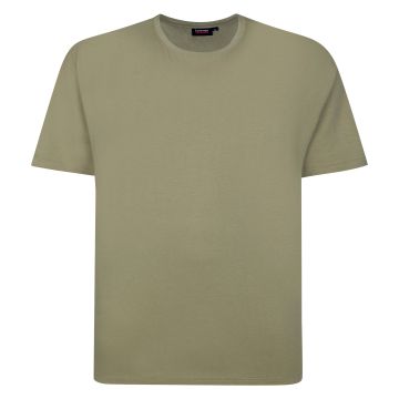 Espionage Mens Big Size Plain Cotton T Shirt