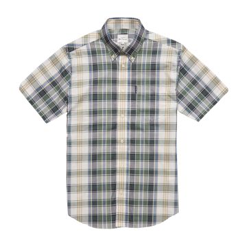 Ben Sherman Mens Big Size Button Down Collar Casual Short Sleeve Shirt