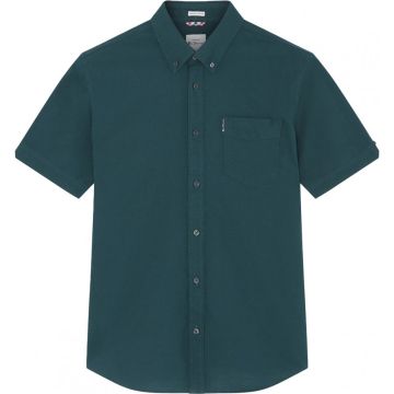 Ben Sherman Mens Big Size Signature Oxford Short Sleeve Shirt