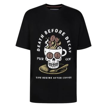 Ed Baxter Mens Big Size Decaf Print TShirt