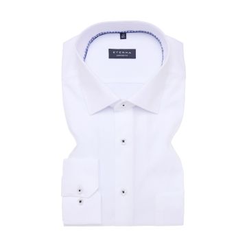 Eterna Mens Big Size Comfort Fit Non Iron Cotton Long Sleeve Formal Long Sleeve Shirt