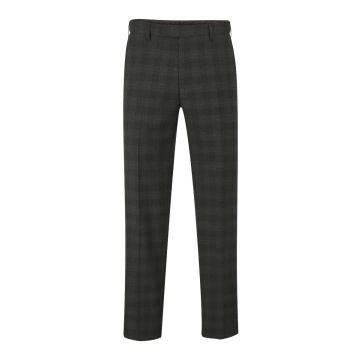 Skopes Mens Big Size Leone Suit Trouser Grey Check