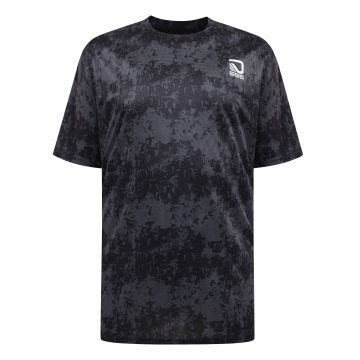 D555 Mens Big Size Dry Wear Light Weight All Over Print With Mesh Stripe