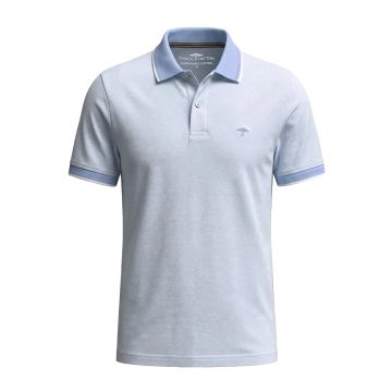 Fynch Hatton Mens Big Size Two Tone Contrast Collar Cotton Polo