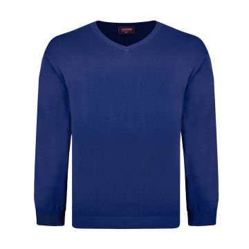 Espionage Mens Big Size Cotton V Neck Sweater