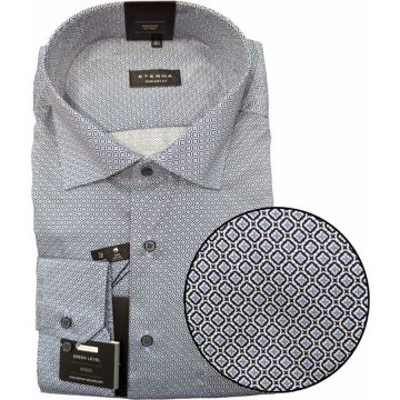 Eterna Mens Big Size Cotton Comfort Fit Formal Long Sleeve Shirt