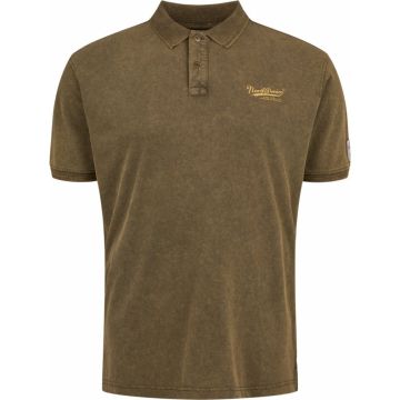North 56 Denim Mens Big Size Washed Cotton Polo