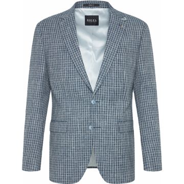 Digel Mens Big Size Cotton Wool Mix Stretch Single Breasted Summer Sports Jacket