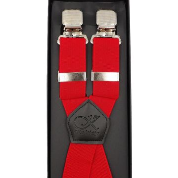 knightsbridge Mens Big Size Extra Long and Strong Wide Clip Braces
