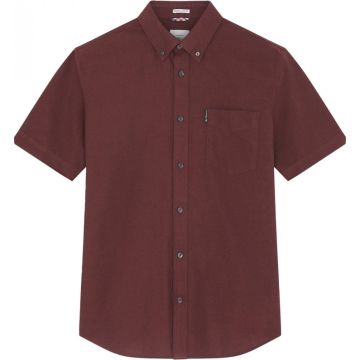 Ben Sherman Mens Big Size Signature Oxford Short Sleeve Shirt