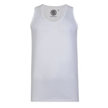 Kam Mens Big Size Plain Singlet Vest