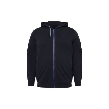 Blend Full Zip Pique Hooded Sweatshirt