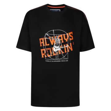 Ed Baxter Mens Big Size Always Rocking Print TShirt