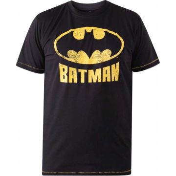 Duke Mens Big Size Gotham Batman Print Cotton Crew Neck T Shirt