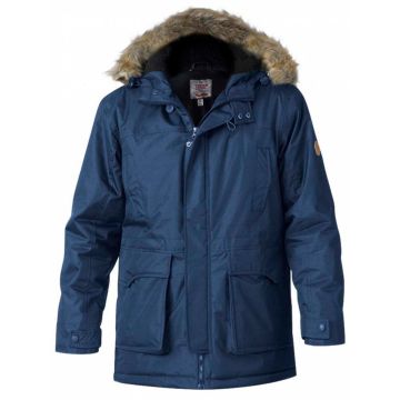 Mens Big Size Duke D555 Parka Style Jacket With Detachable Fur