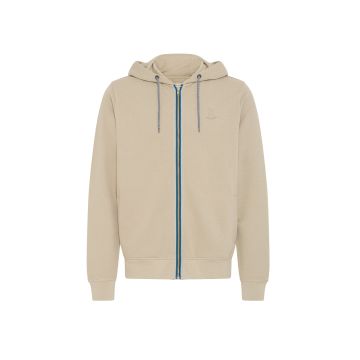 Blend Full Zip Pique Hooded Sweatshirt