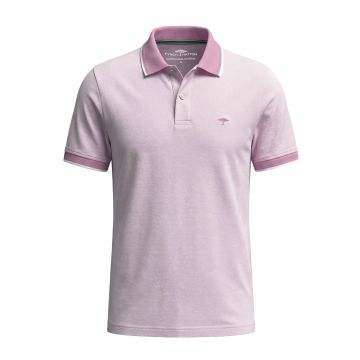 Fynch Hatton Mens Big Size Two Tone Contrast Collar Cotton Polo
