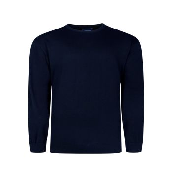 Espionage Mens Big Size Cotton Crew Neck Sweater