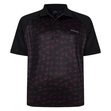 Espionage Mens Big Size Pattern Performance Polo