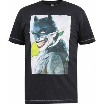 D555 Mens Big Size Official Batman Printed T-Shirt