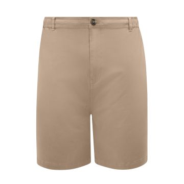 D555 Mens Big Size Full Elastic Waist Stretch Shorts With Drawcord