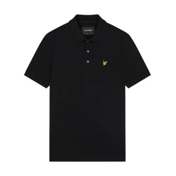 Lyle & Scott Mens Big Size Plain Stretch Short Sleeve Polo