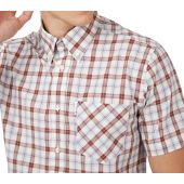Ben Sherman Mens Big Size Button Down Collar Gingham Check Casual Short Sleeve Shirt