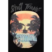 Espionage Mens Big Size Skull Trader Print Crew Neck T Shirt