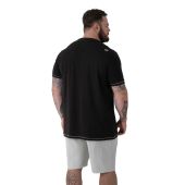 D555 Mens Big Size Gorilla Rock Print Crew Neck T Shirt