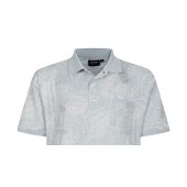 Espionage Mens Big Size Leaf Print Polo Shirt