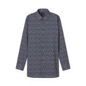 Olymp Mens Big Size Floral Print Long Sleeve Shirt