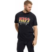 North 56°4 Mens Big Size Licenced Kiss Rock Band tee Shirt