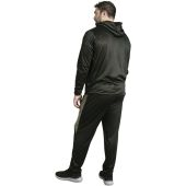 D555 Mens Big Size Active Performance Stretch Zip Through Hoodie