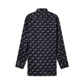 Olymp Mens Big Size Fashion Curve Print Shirt