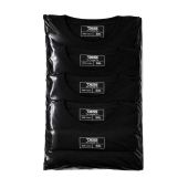 D555 Mens Big Size 5 Pack Combed Cotton Crew Neck T-Shirt