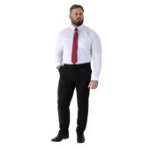 D555 Mens Big Size Plain Stretch Suit Trouser