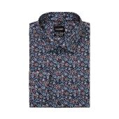 Olymp Mens Big Size Floral Print Long Sleeve Shirt