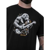 D555 Mens Big Size Gorilla Rock Print Crew Neck T Shirt