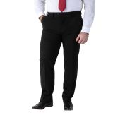 D555 Mens Big Size Plain Stretch Suit Trouser