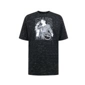 D555 Mens Big Size Elvis Print Crew Neck T Shirt