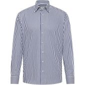 Eterna Mens Big Size Bengal Stripe Formal Long Sleeve Shirt