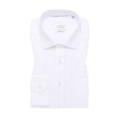 Eterna Mens Big Size Comfort Fit Self Stripe Cotton Formal Long Sleeve Shirt