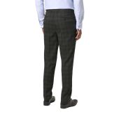 Skopes Mens Big Size Leone Suit Trouser Grey Check