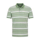 Fynch Hatton Mens Big Size Horizontal Stripe Contrast Collar Polo