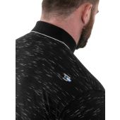 D555 Mens Big Size Polo With Contrast Collar And Cuff With Chest Pocket