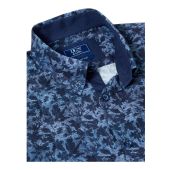 Douglas & Grahame Mens Big Size Drifter Casual Floral Design Short Sleeve Shirt
