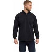 North 56°4 Mens Big Size Cool effect Sport Long Sleeve polo