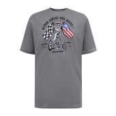 D555 Mens Big Size Gas Monkey Garage Crew Neck T Shirt