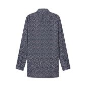 Olymp Mens Big Size Floral Print Long Sleeve Shirt