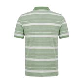 Fynch Hatton Mens Big Size Horizontal Stripe Contrast Collar Polo